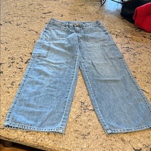 Hippie Girl Wide Leg Jeans, Girls Size 10